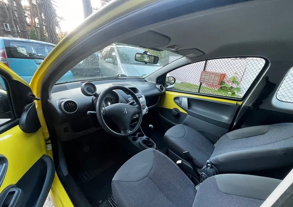 Peugeot 107 cena 9900 przebieg: 94000, rok produkcji 2006 z Dobre Miasto małe 154